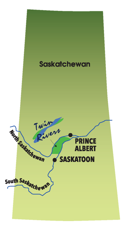 Sasktchewan Map